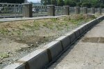 В Находке завершается строительство нового участка набережной вдоль реки Каменка
