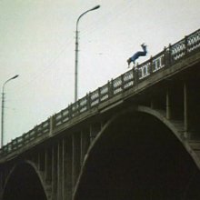 В Приангарье  мужчина свалился с моста и упал в реку