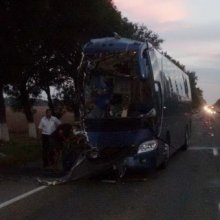 Автобус с 30-ю пассажирами разбился на Кубани