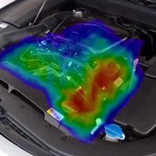 Создана акустическая камера позволяющая видеть источники шума в автомобиле