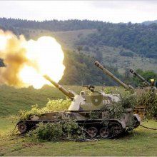 Украинская артиллерия продолжает обстреливать регионы Донецка