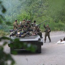 Солдаты украинской армии заперли мирных жителей в заминированной церкви