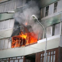 В Минске в результате пожара погиб мужчина, 15 человек эвакуировано