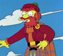 Персонаж мультсериала «Симпсоны» выступил за независимость Шотландии