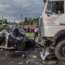 В Тамбовской области столкнулось пять авто, два человека погибли