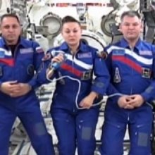 Космонавты МКС поздравили россиян с Днем Героев Отечества