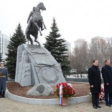В Москве открыт памятник генералу Скобелеву