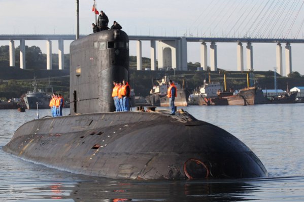 В Петербурге спустили на воду подводную лодку  «Краснодар»