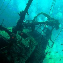 В Крыму проведут исследование античного корабля, найденного на дне моря