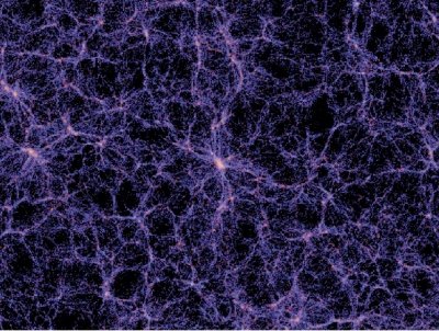 Космологи заглянули в нити «паутины» Вселенной