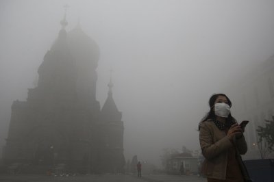 NASA опубликовало фото рекордного смога в Китае