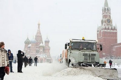 В Москве высота сугробов достигла 14 сантиметров