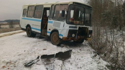 Рейсовый автобус попал в ДТП под Воронежем: четыре пострадавших