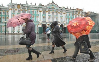 В субботу в Санкт-Петербурге ожидается сильный ветер и гололедица
