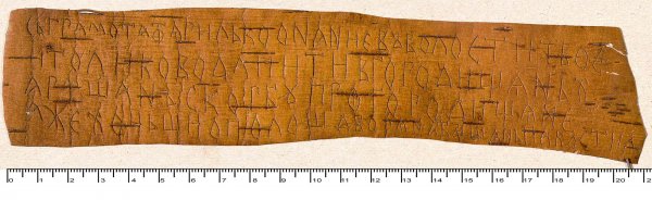 Археологи обнаружили в Великом Новгороде берестяную грамоту XIV века