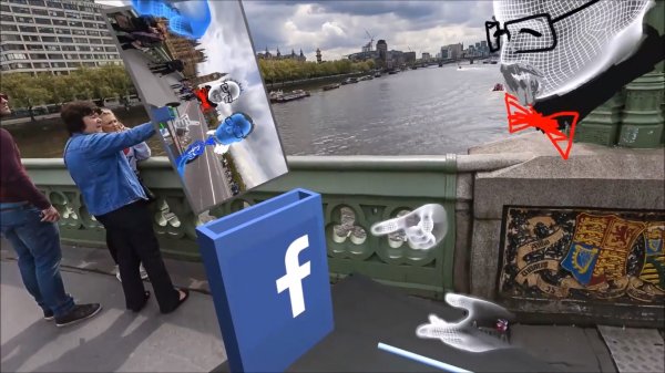 Facebook представил устройство для селфи в виртуальной реальности
