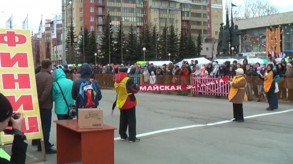 В Архангельске майская эстафета побила рекорд по массовости