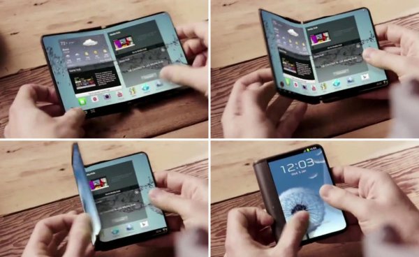 Смартфон со складным экраном Samsung Galaxy X дебютирует в 2017 году
