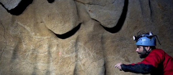 В пещере Испании обнаружены наскальные рисунки на глубине 300 метров