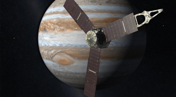 Зонд-путешественник «Junno» пересек гравитационную границу между Солнцем и Юпитером