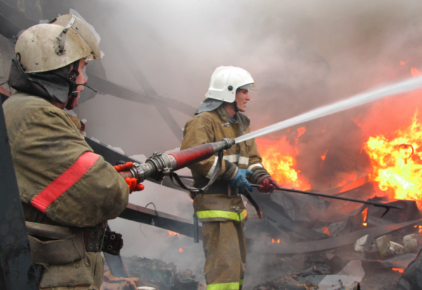 В Нижегородской области горит цистерна с газом