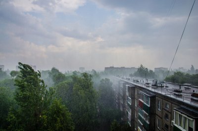 В Москве из-за дождей объявили оранжевый уровень опасности