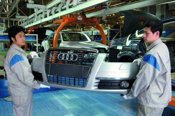 Audi открыла в КНР завод по производству коробок S-tronic