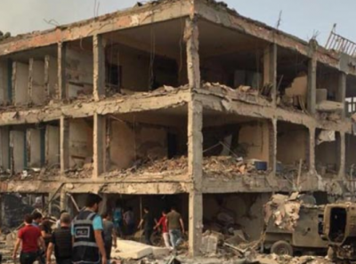 В Турции взорвали здание полиции, 9 человек погибли