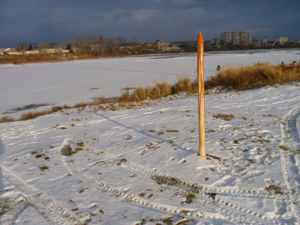 В Красноярском крае спилили памятный кол в честь Ивана Грозного