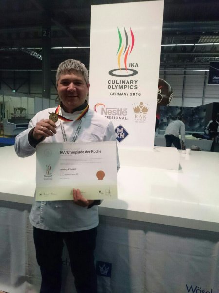 Кондитер из Самары одержал "бронзу" на Кулинарной олимпиаде в Германии