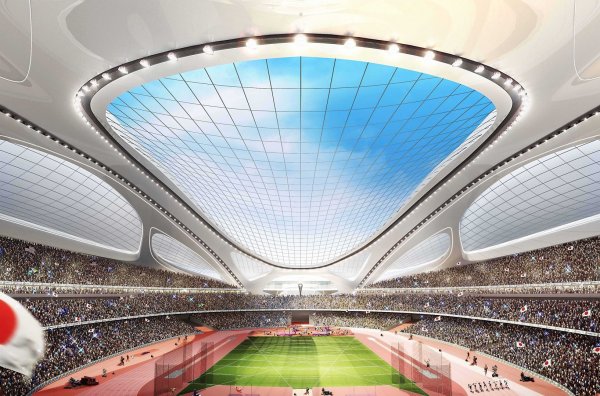 В Токио заложили первый камень национального стадиона к ОИ-2020
