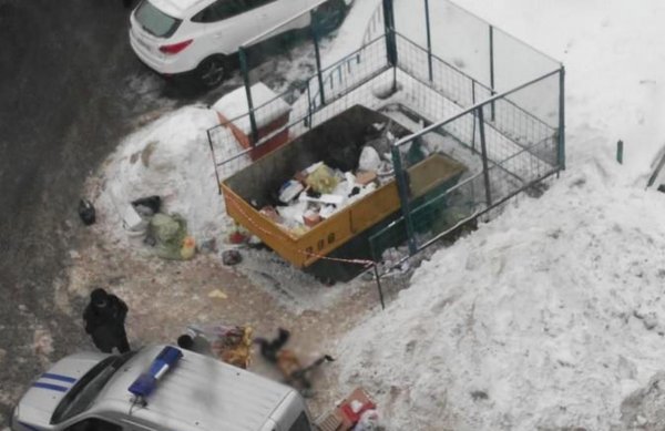 В Москве нашли расчлененного человека в мусорном контейнере