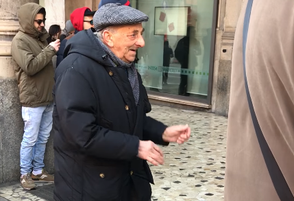 Танцующий пенсионер из Италии стал новой звездой Интернета