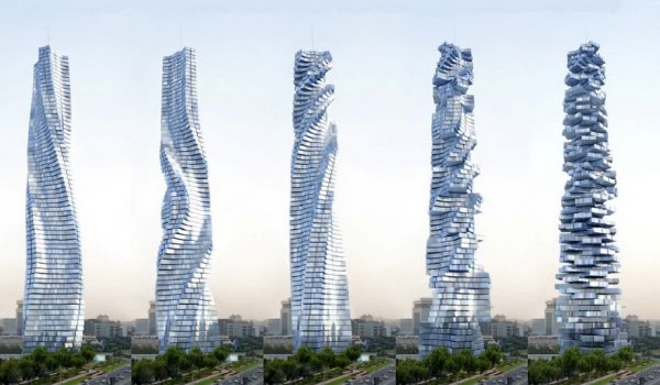 В Дубае к 2020 году построят первый в мире вращающийся небоскреб