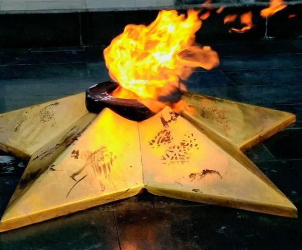 В Костроме задержаны молодые люди, затоптавшие мемориальную звезду «Вечного огня»