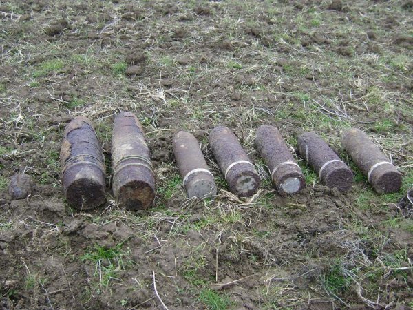 В Брянской области Суземского района обезврежены 12 артиллерийских снарядов периода Второй мировой войны