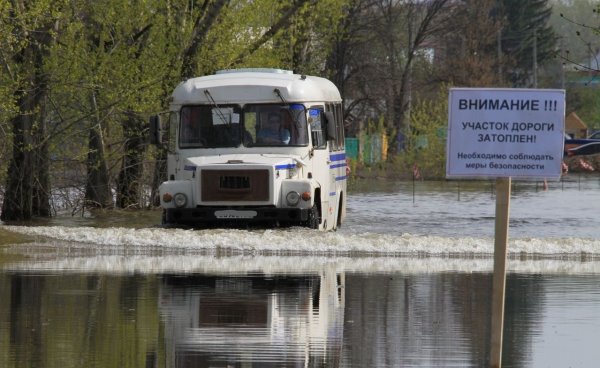 Уфа находится на грани паводка из-за роста уровня воды в реках