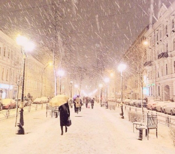 В Петербурге во вторник опять ожидаетя мокрый снег