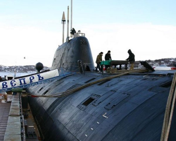 К концу 2017 года атомная подводная лодка «Вепрь» вернется в ВМФ РФ