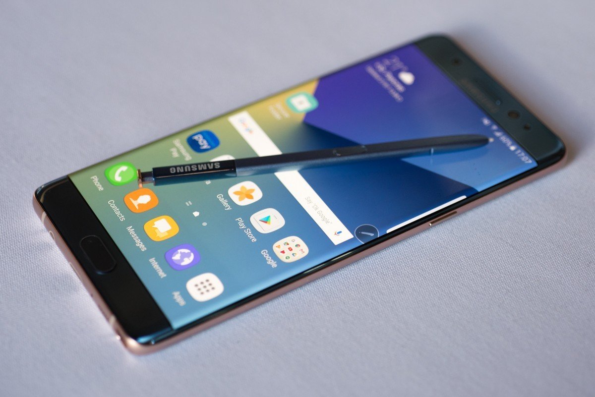 Самсунг Galaxy Note 7 прошел сертификацию FCC