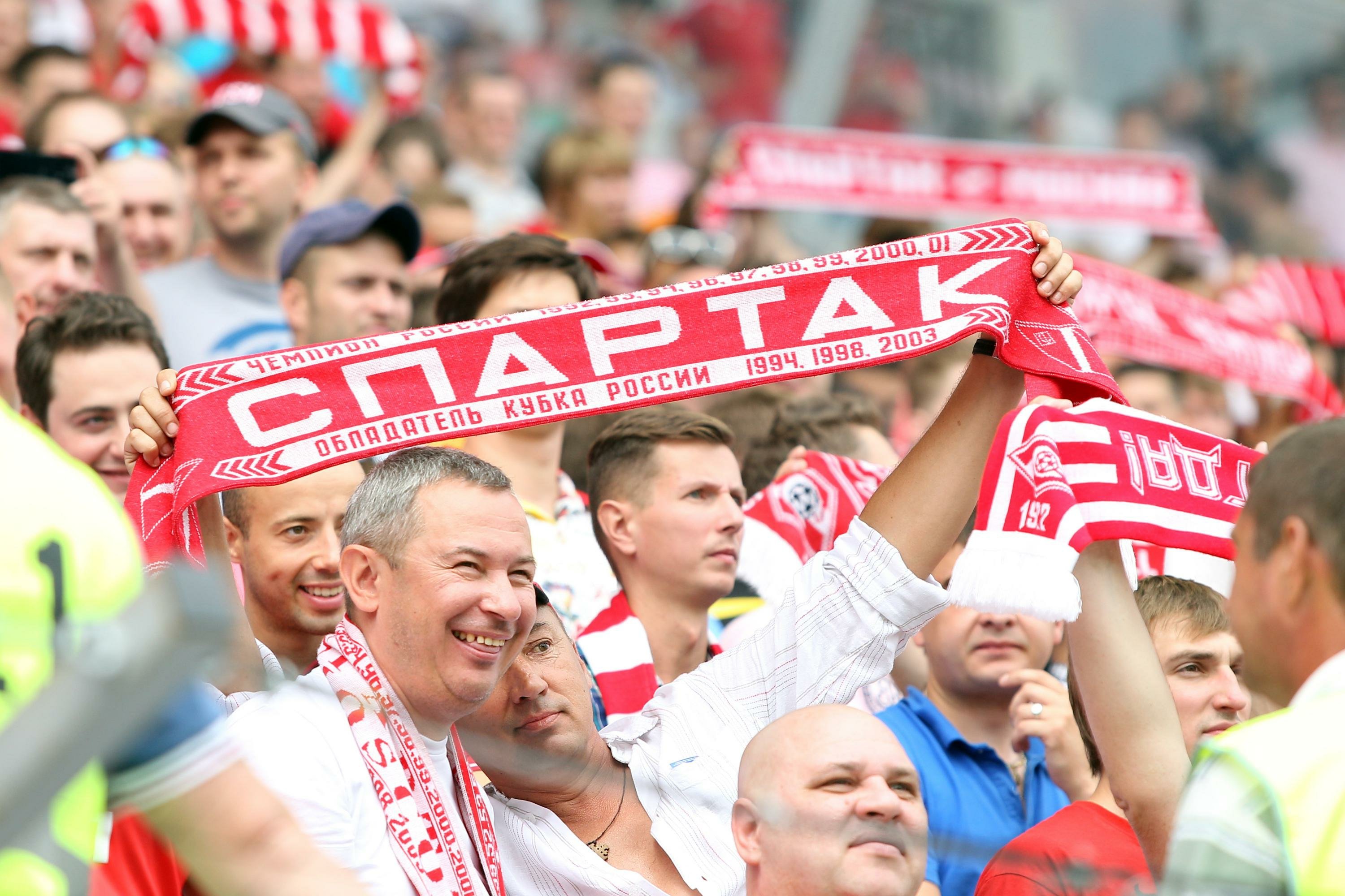 Спартак оштрафовали на 1,6 млн рублей по итогам матча с Арсеналом и Амкаром