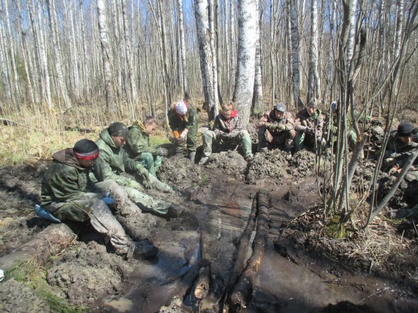 В Ленобласти нашли останки 100 солдат Красной армии