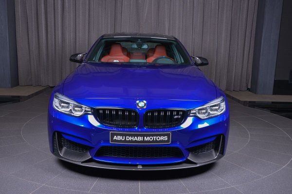 Представлен уникальный BMW M3 в цвете San Marino Blue