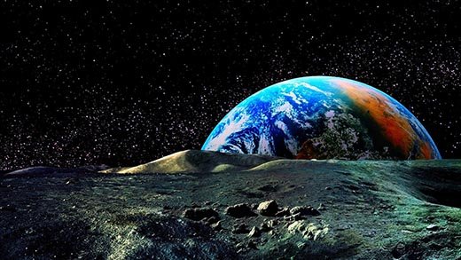 Астрономы: В далёком прошлом у Земли было две Луны