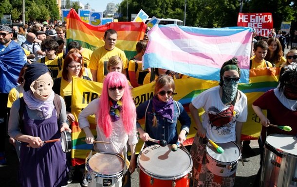 Националисты заблокировали центр столицы Украины в попытке помешать гей-параду‍