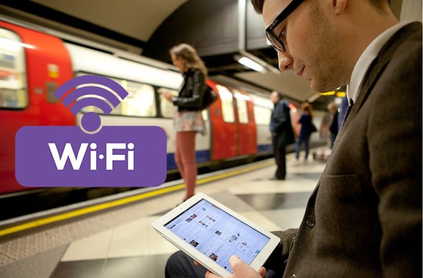 Современные технологии: реклама в метро в сети WIFI