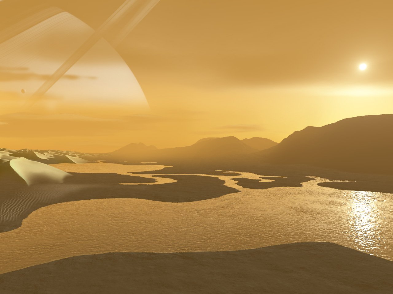 Учёные Титан более пригодный для колонизации чем Марс