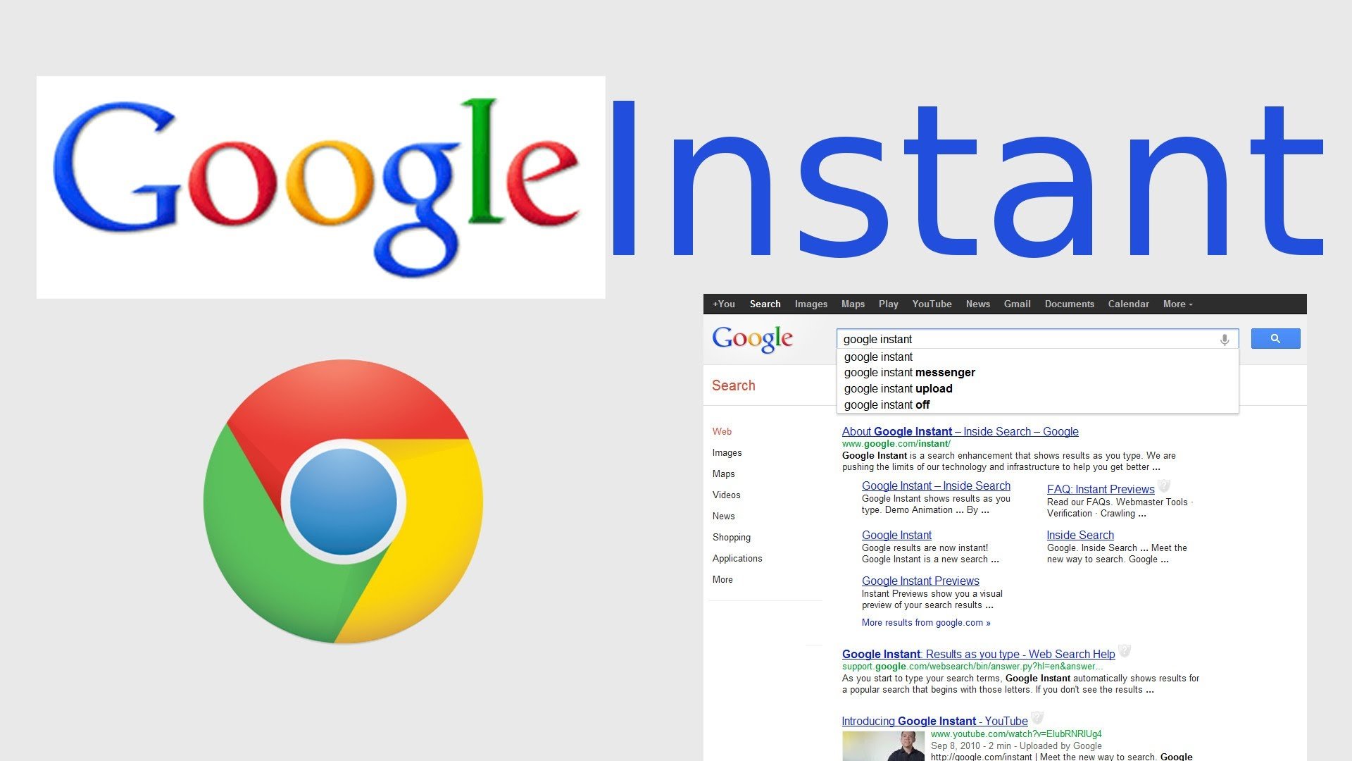 Google отказывается от технологии быстрого поиска Instant