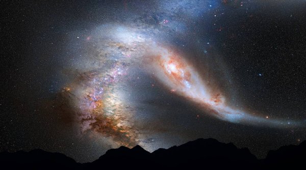 Млечный Путь в опасности: Туманность Андромеды вскоре нас уничтожит