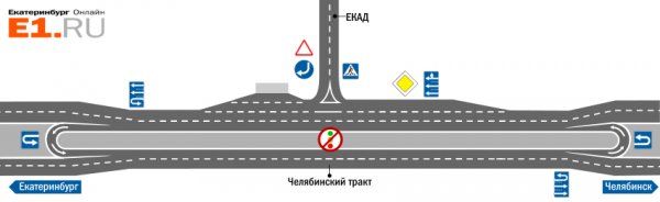 Светофор на углу Челябинского тракта и ЕКАД отключат 10 октября